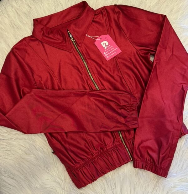 Jaqueta lycra acetinado M